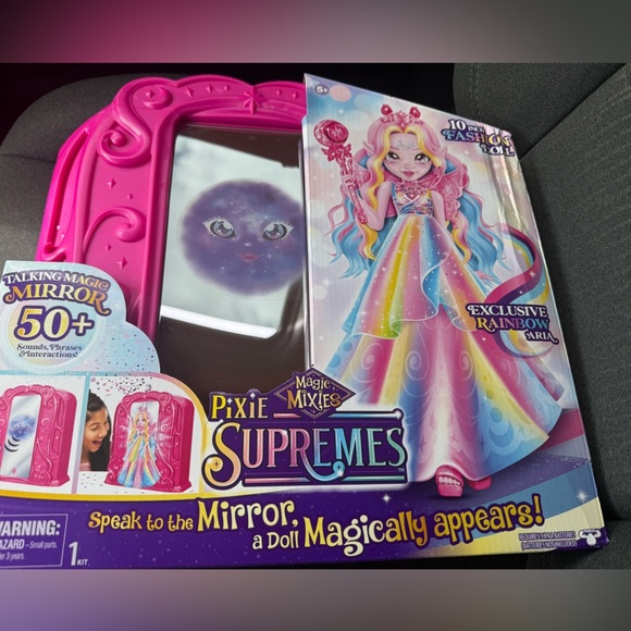 Pixie Magic Supremes Doll with Pink Mirror NEW IN BOX - Picture 1 of 2